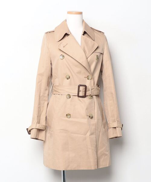 【美品】B&Y ユナイテッドアローズ トレンチコート　ベージュ BEAUTY＆YOUTH UNITED ARROWS トレンチコート M ベージュ レディース