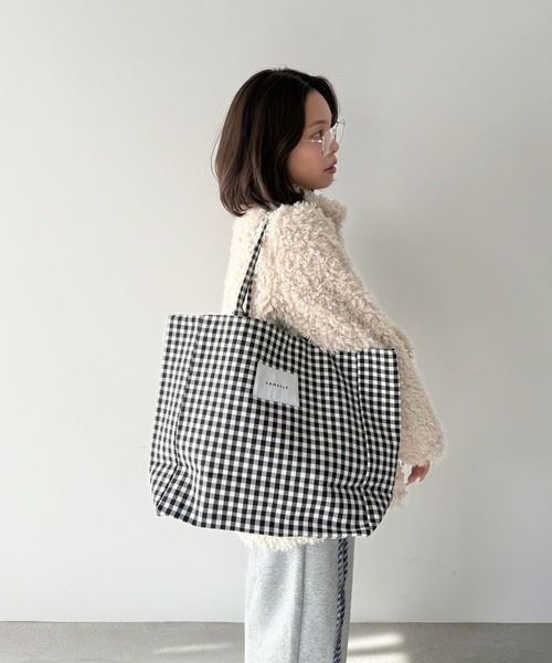SANSeLF（サンセルフ） トートバッグ 「SANSeLF」ビッグギンガム