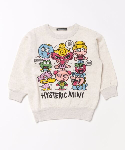 HYSTERIC MINI（ヒステリックミニ） トレーナー WE'RE A HAPPY FAMILY