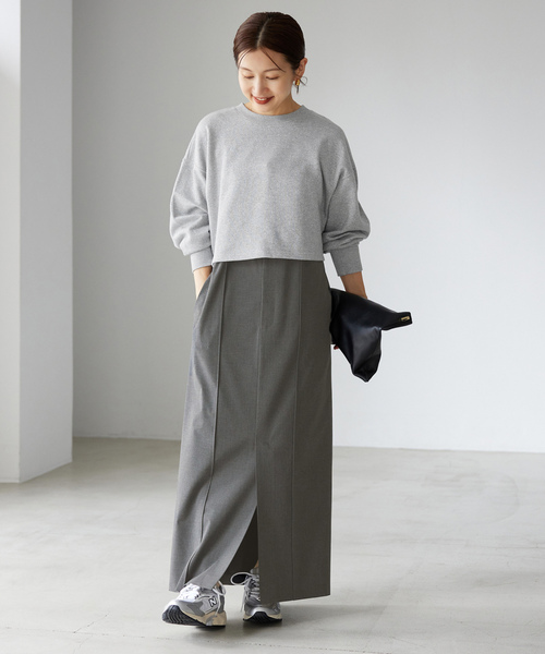 ENFÖLD グレー サロペットスカート 38 IENA（イエナ） サロペットスカート 38 グレー レディース : ZOZOTOWN