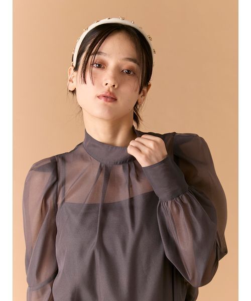 LILY BROWN（リリーブラウン） ブラウス シャツ ビックボウタイ