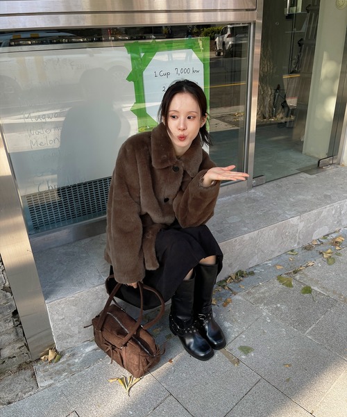 UNE MANSION（ユヌマンション） コート アウター 「インナー