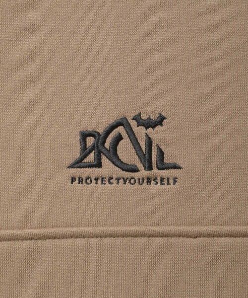 「Back Channel」 スウェットカットソー - ブラウン メンズ_画像3