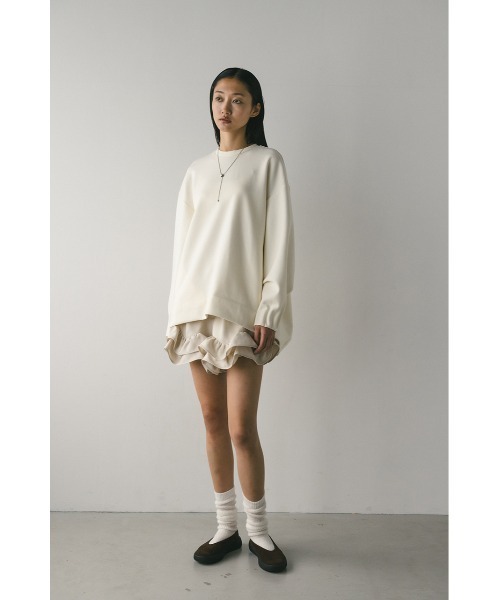 STYLEMIXER（スタイルミキサー） パンツ フリルヘムショートパンツ