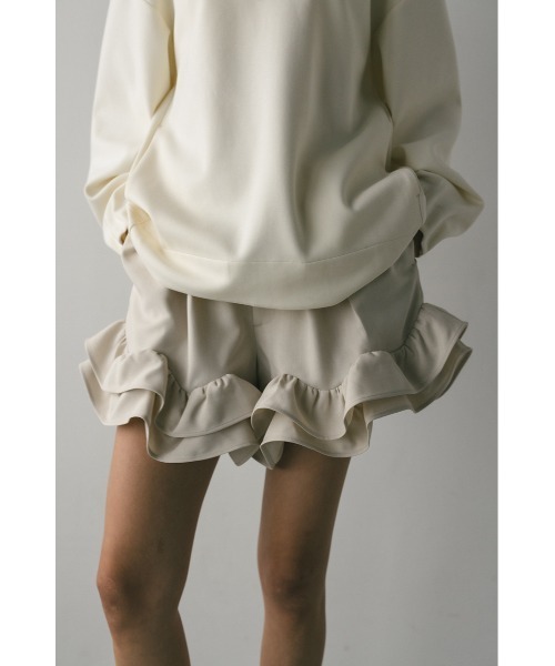STYLEMIXER（スタイルミキサー） パンツ フリルヘムショートパンツ