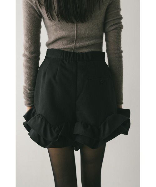 STYLEMIXER（スタイルミキサー） パンツ フリルヘムショートパンツ