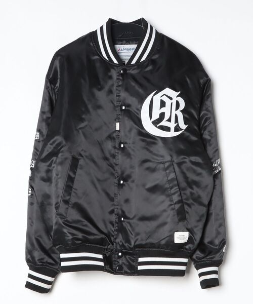 クライミースタジャン ブルゾン CRIMIE（クライミー） スタジャン M ブラック メンズ : ZOZOTOWN Yahoo