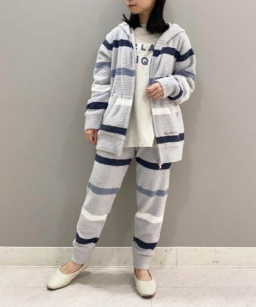 gelato pique（ジェラートピケ） ジップアップパーカー FREE ピンク