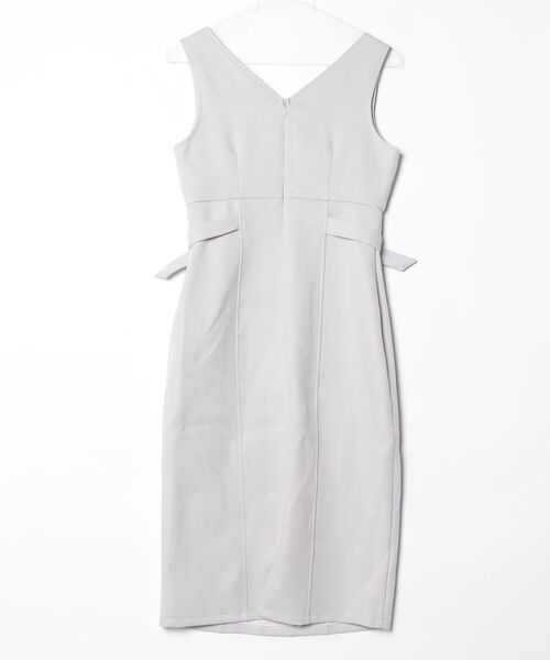 「TITTY&CO.」 ノースリーブワンピース MEDIUM グレー レディース_画像2