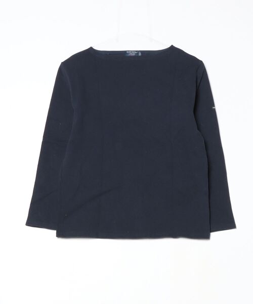 STONE  ネイビー　Sサイズ 長袖カットソー 楽天市場】スーピマコットンマイクロポリエステルガーゼリブ長袖T