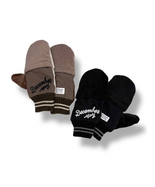 DECEMBERMAY（ディセンバーメイ） 手袋 Open mitten gloves メンズ