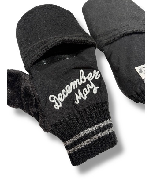 新品未使用！ディセンバーメイ　ミトン　グローブ　手袋 DECEMBERMAY（ディセンバーメイ） 手袋 Open mitten gloves メンズ