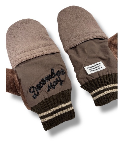 DECEMBERMAY（ディセンバーメイ） 手袋 Open mitten gloves メンズ