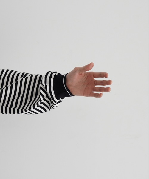 KAIKO（カイコー） ポロシャツ KAIKO Long sleeve border polo shirt