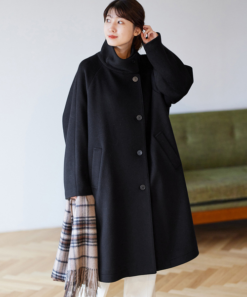 JOURNAL STANDARD ダークグレー ウールコート JOURNAL STANDARD（ジャーナルスタンダード） コート 36 グレー