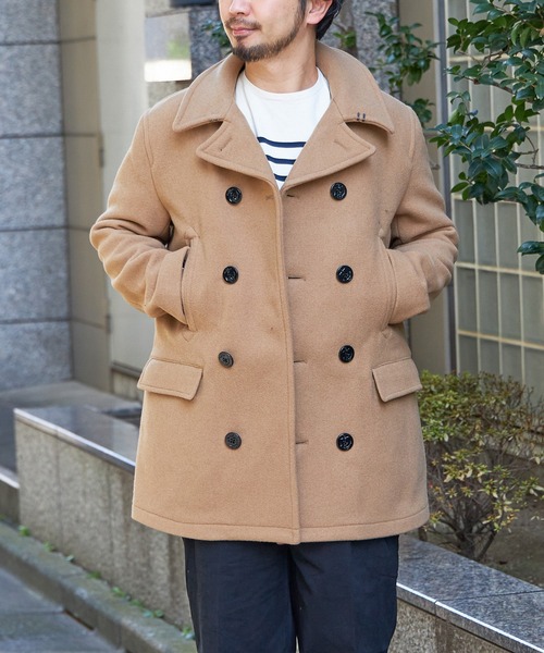 FIDELITY（フェデリティー） ピーコート LARGE ベージュ メンズ