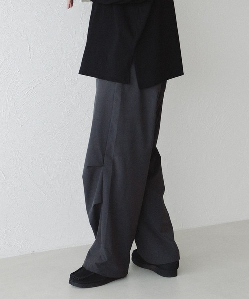 「epnok」 パンツ MEDIUM ブラック メンズ_画像4