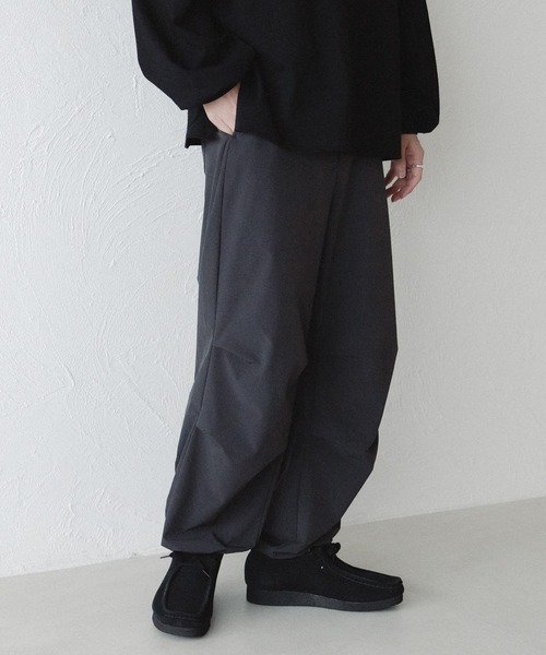 「epnok」 パンツ MEDIUM ブラック メンズ_画像9