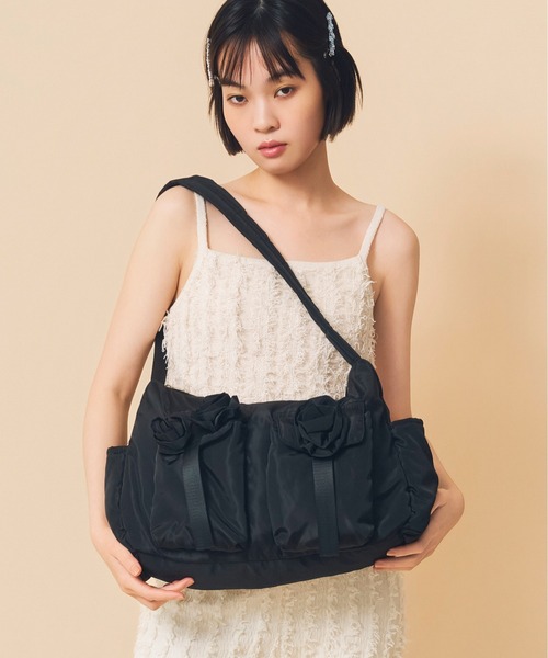 Casselini（キャセリーニ） ショルダーバッグ バッグ バラモチーフ