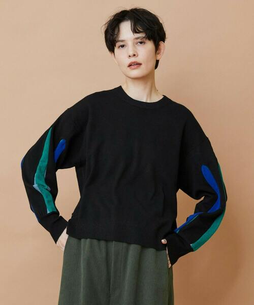 FRAPBOIS（フラボア） ニット セーター ボックスニット プルオーバー