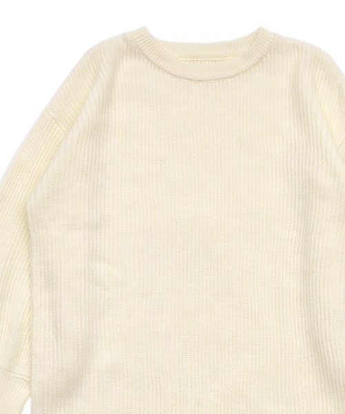 「select MOCA」 ニットワンピース MEDIUM アイボリー レディース_画像3