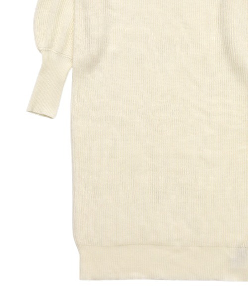 「select MOCA」 ニットワンピース MEDIUM アイボリー レディース_画像4