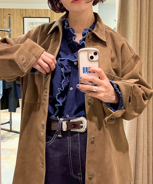 FRAMeWORK（フレームワーク） レザージャケット ライダース THRIFTY