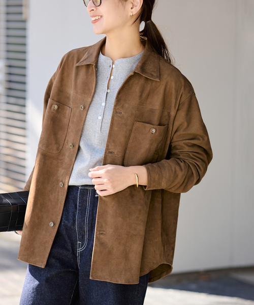 FRAMeWORK（フレームワーク） レザージャケット ライダース THRIFTY