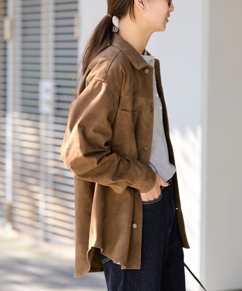 FRAMeWORK（フレームワーク） レザージャケット ライダース THRIFTY