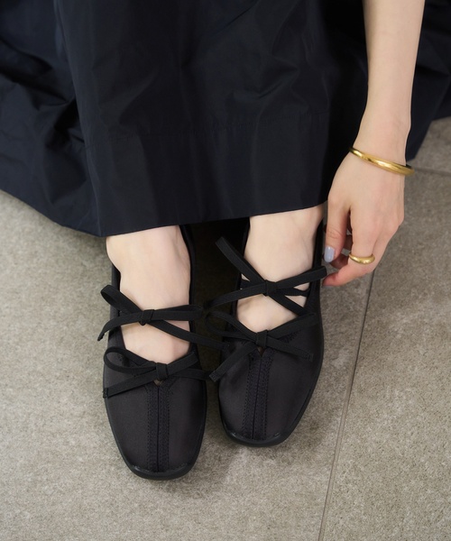 LE TALON（ル タロン） スニーカー 「追加」Lダブルリボンバレリーナ