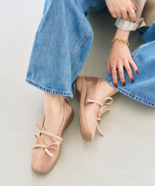 LE TALON（ル タロン） スニーカー 「追加」Lダブルリボンバレリーナ