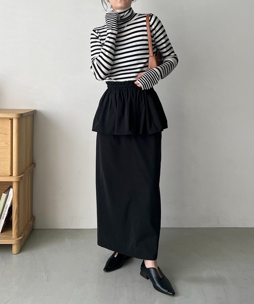 「CAPRICIEUX LE'MAGE」 タイトスカート 36 ブラック レディース_画像2