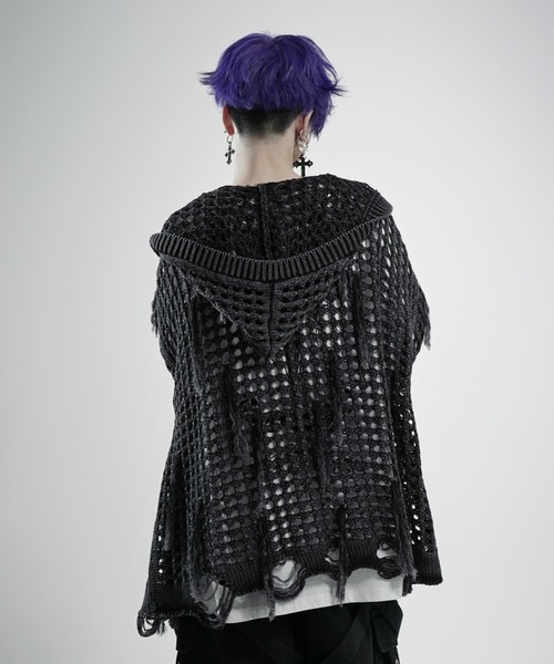 REFLEM（レフレム） パーカー 「REFLEM/レフレム」フリンジニットZIP