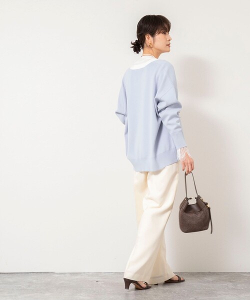 NOLLEY'S Sophi（ノーリーズソフィー） tシャツ ウォッシャブルレース