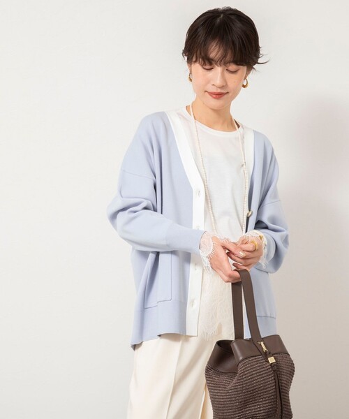 NOLLEY'S Sophi（ノーリーズソフィー） tシャツ ウォッシャブルレース