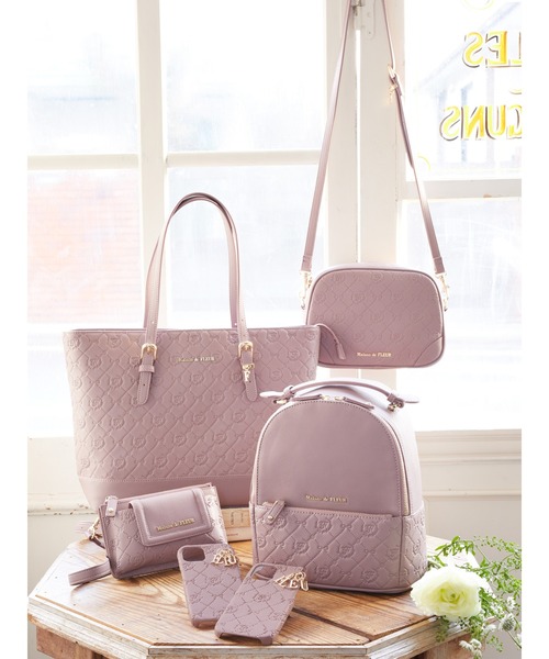 「Maison de FLEUR」 ショルダーバッグ FREE ピンク系その他3 レディース_画像4