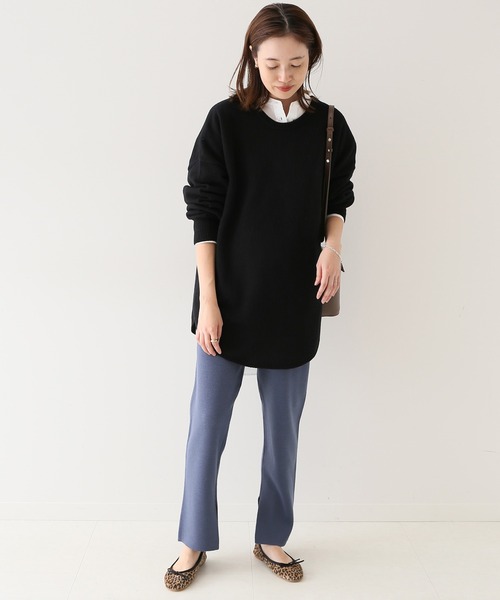 「SLOBE IENA」 イージーパンツ 38 ブラック レディース_画像5