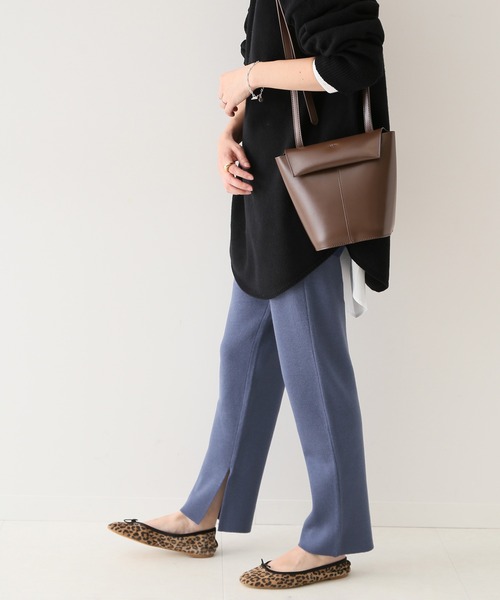 「SLOBE IENA」 イージーパンツ 38 ブラック レディース_画像7