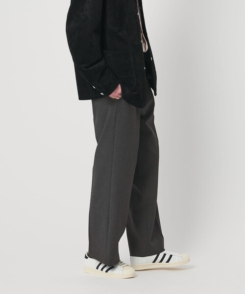 BEAUTY＆YOUTH UNITED ARROWS スラックス ダブル T/R 2プリーツ