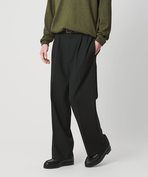 BEAUTY＆YOUTH UNITED ARROWS スラックス ダブル T/R 2プリーツ