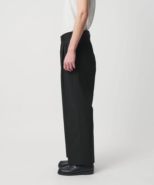 BEAUTY＆YOUTH UNITED ARROWS ワイドパンツ スラックス ダブル T/R 2