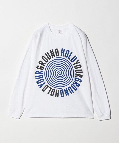 6 tシャツ 「6(ROKU)」HOLD YOUR GROUND ロングスリーブTシャツ