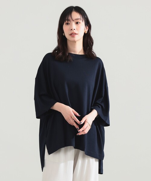 半袖カットソー　デミルクス スムース ハーフスリーブ Tシャツ（Tシャツ/カットソー）｜Demi-Luxe