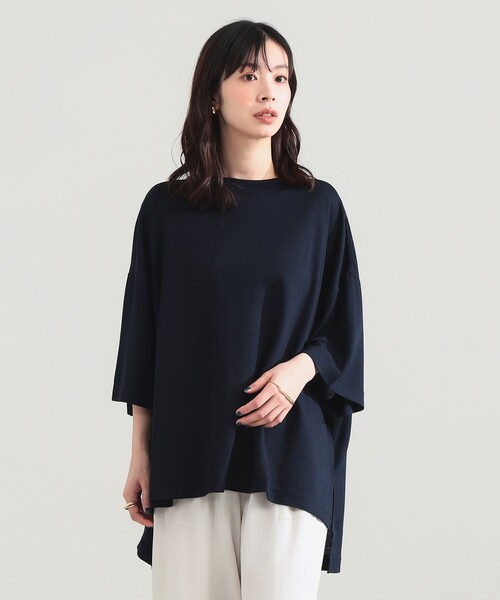 半袖カットソー　デミルクス スムース ハーフスリーブ Tシャツ（Tシャツ/カットソー）｜Demi-Luxe