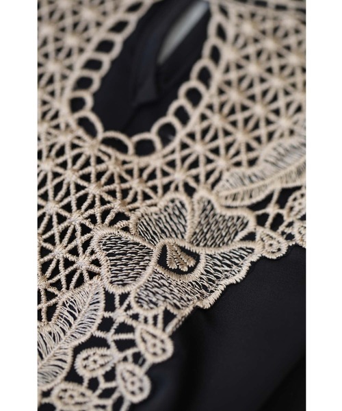 「CAWAII」 長袖カットソー FREE ブラック レディース_画像9