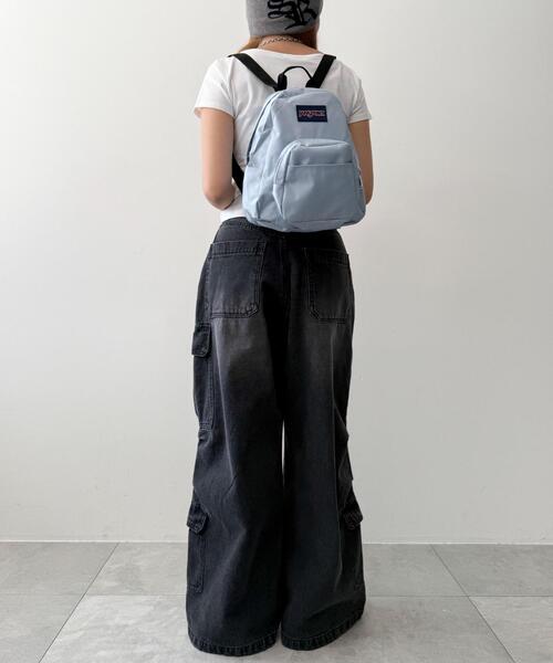 「JANSPORT」 リュック FREE サックスブルー レディース_画像2