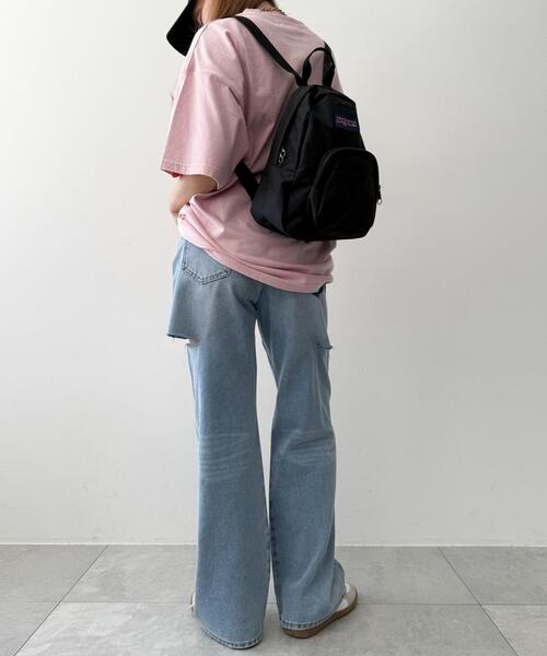 「JANSPORT」 リュック FREE サックスブルー レディース_画像5