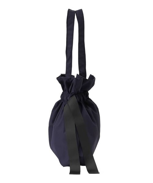 LANVIN en Bleu トートバッグ グログランギャザートートバッグ