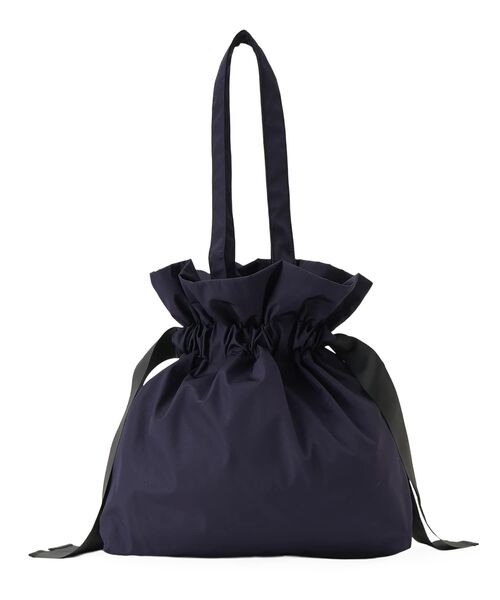 LANVIN en Bleu トートバッグ グログランギャザートートバッグ