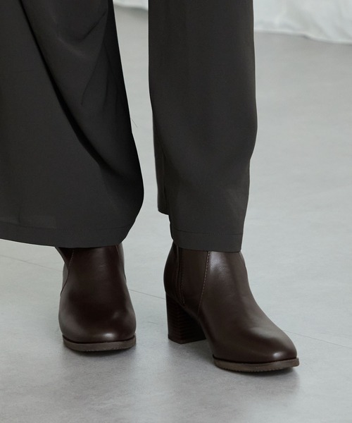 「ORiental TRaffic」 ショートブーツ LL ピンク レディース_画像3